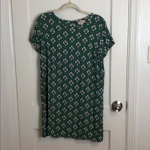 Patterned Loft Shift Dress